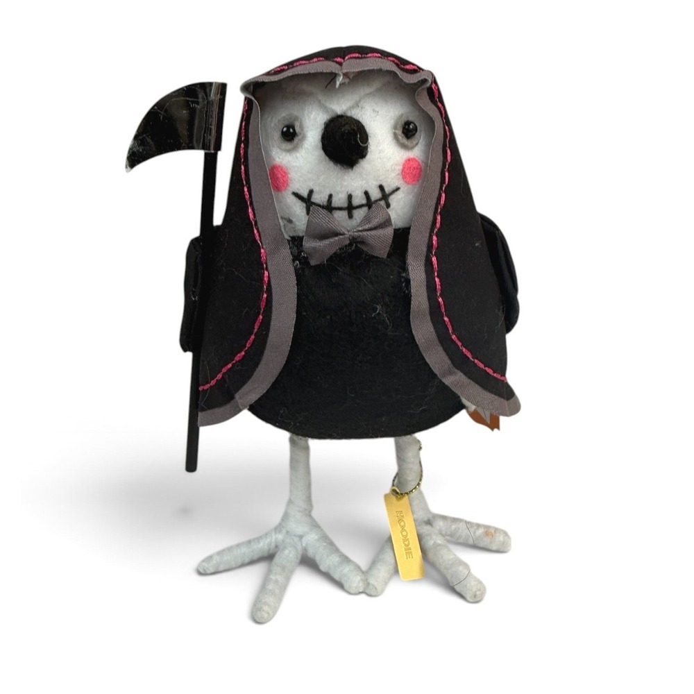 Hyde and Eek Boutique Target Bird Hoodie Black Grim Reaper Skeleton 2024 New